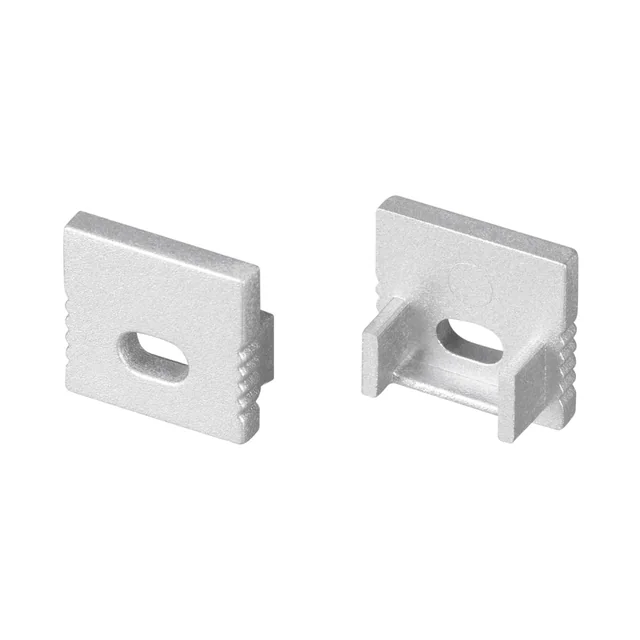 Заглушка FANTOM-W12 SILVER с отверстием (Arlight, Пластик), артикул 063072