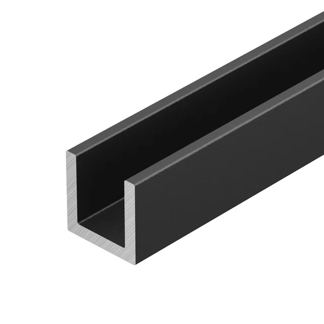 Профиль П-образный TECH-1010-3000 BLACK (Arlight, Алюминий), артикул 063113