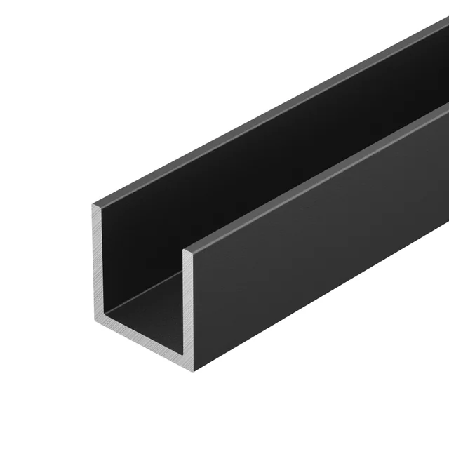 Профиль П-образный TECH-1515-3000 BLACK (Arlight, Алюминий), артикул 063116
