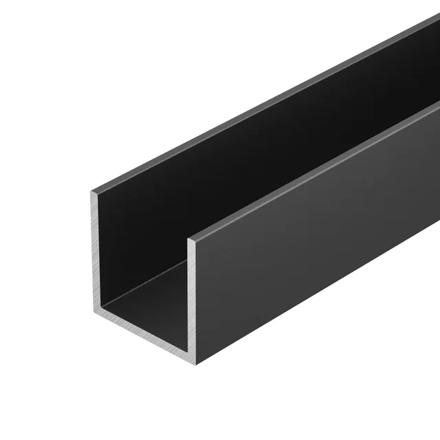 Профиль П-образный TECH-2020-3000 BLACK (Arlight, Алюминий), артикул 063532