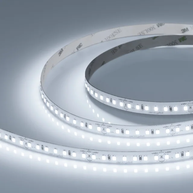 Лента UL-A140-10mm 48V White6000 (12 W/m, IP20, 20m) (Arlight, CRI>90), артикул 063657