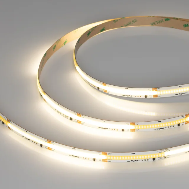 Лента SPI-COB-X378-12mm 24V Day4000-PX21-BPT (8 W/m, IP20, 5m) (Arlight, бегущий огонь), артикул 063779