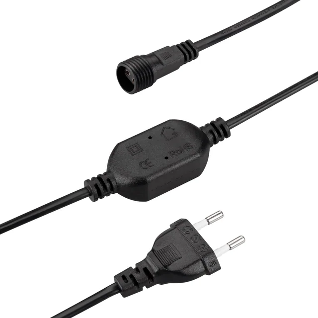 Шнур питания ARD-CLASSIC-1.5M Black (230V, 8A) (Ardecoled, -), артикул 064019