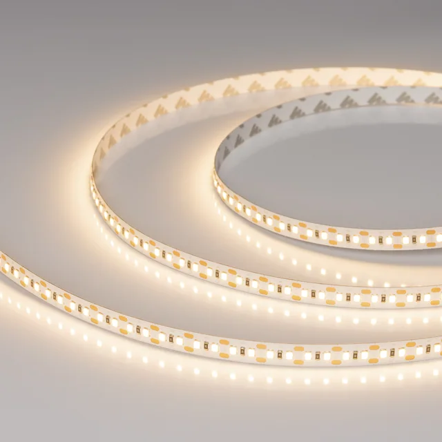 Лента UL-A140-10mm 48V Warm3500-CX2 (8 W/m, IP20, 30m) (Arlight, резка 2 светодиода), артикул 064039