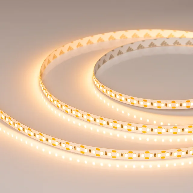 Лента UL-A140-10mm 48V Warm2400-CX2 (8 W/m, IP20, 30m) (Arlight, резка 2 светодиода), артикул 064042