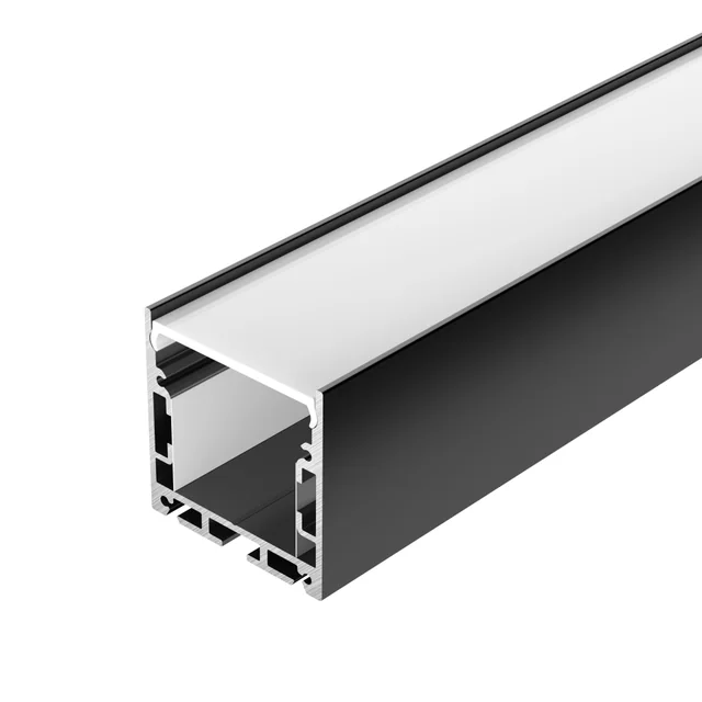 Профиль SL-LINE-3535-2000 BLACK с рефлектором (Arlight, Алюминий), артикул 064461