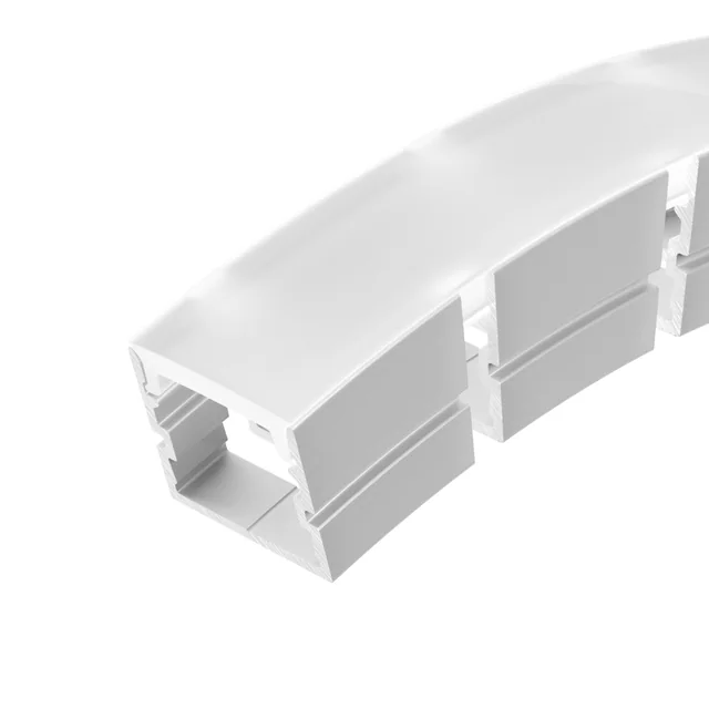 Профиль FANTOM-BENT-W16-TOP-2000 ANOD (Arlight, Алюминий), артикул 064488