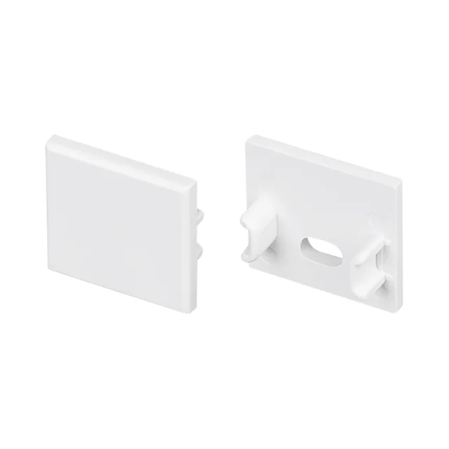 Комплект заглушек FANTOM-BENT-W16 WHITE (Arlight, Пластик), артикул 064491