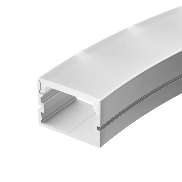 Профиль FANTOM-BENT-W21-SIDE-2000 ANOD (Arlight, Алюминий), артикул 064492