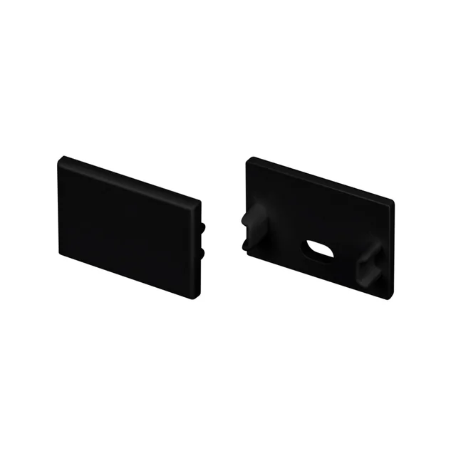 Комплект заглушек FANTOM-BENT-W21 BLACK (Arlight, Пластик), артикул 064567