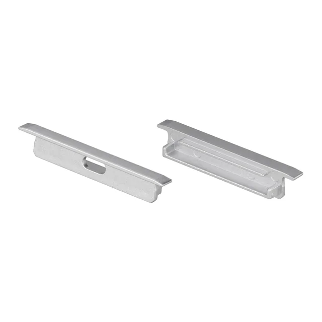 Заглушка SL-LINIA40-F-H9 SILVER (Arlight, Пластик), артикул 064789