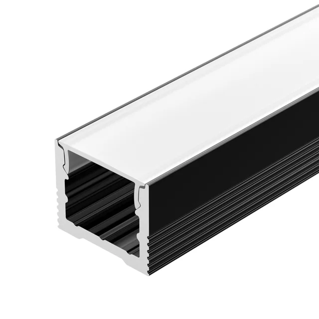 Профиль SL-SLIM-H13M-3000 BLACK (BY) (Arlight, Алюминий), артикул 064821