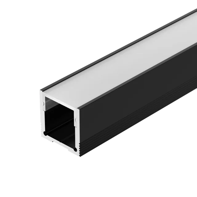 Профиль SL-SLIM20-H20-3000 BLACK (BY) (Arlight, Алюминий), артикул 064824
