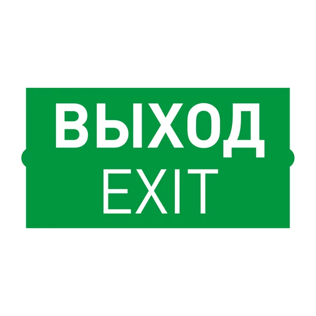 Пиктограмма EMGP-DIRECT-EXIT (Выход) (Arlight, Пластик), артикул 066931